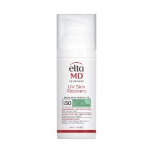 UV Skin Recovery Red Color Correcting Green Tint Broad Spectrum SPF 50